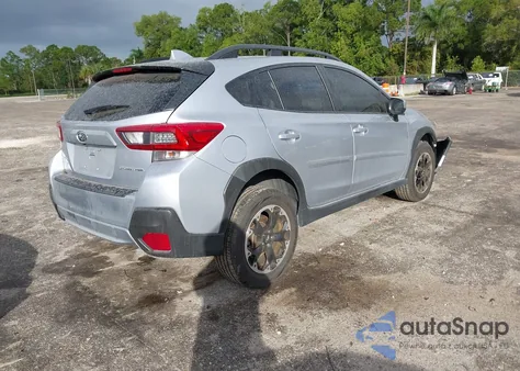2021 Subaru Crosstrek Premium from USA, damaged, VIN JF2GTAPC8M8240949